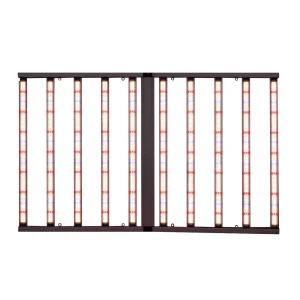 dual channel dimming foldable grow light