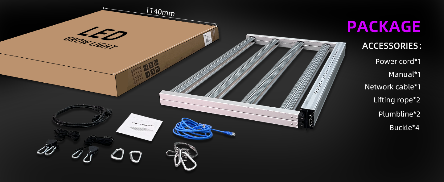 800W 4x4ft LM301H LED Grow Light-AD8-800W-2D332-110