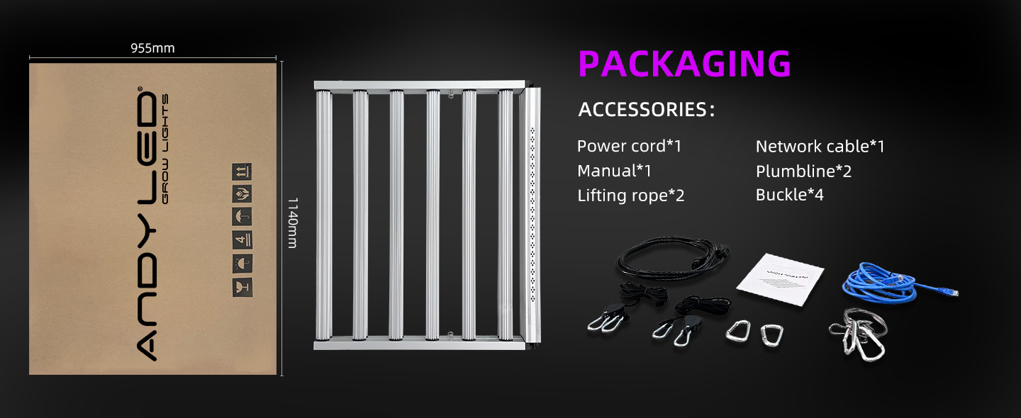1200W 4x6ft LED Grow Light-AD12-1200-2C2-180