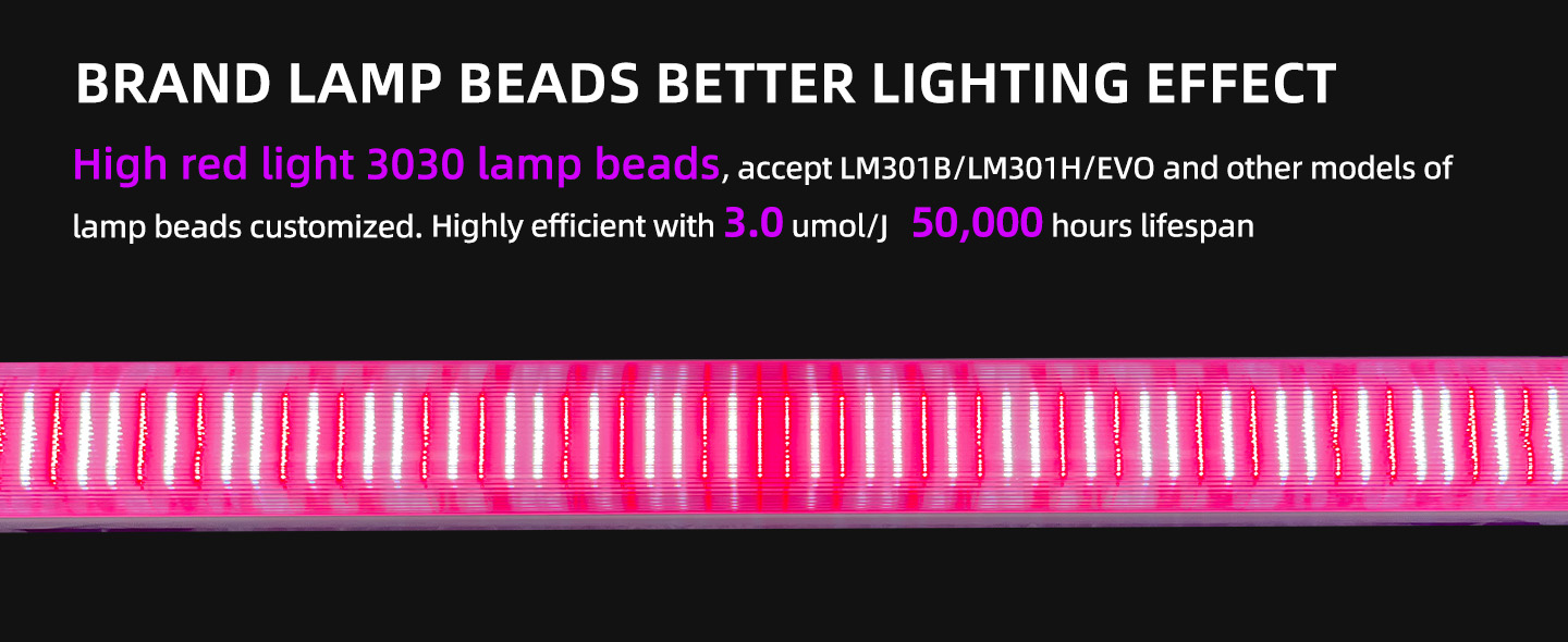 120W 4FT Deep Red Spectrum Under Canopy Light