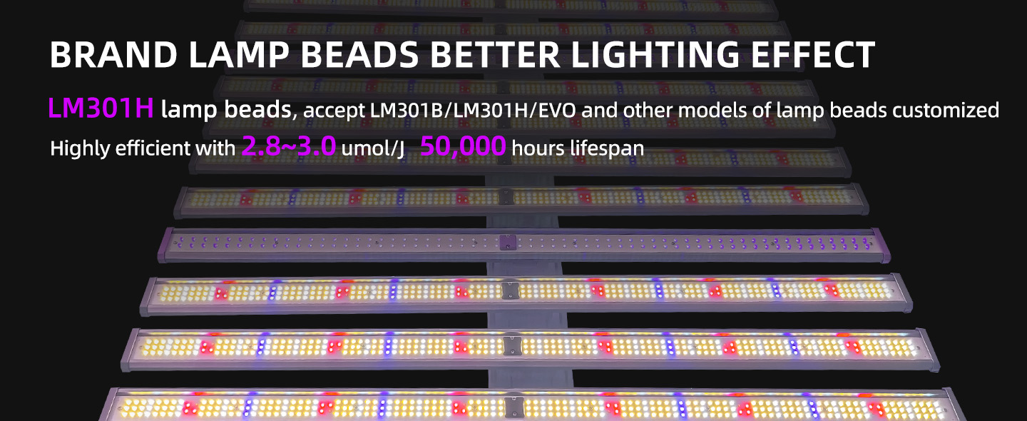 1060W+UV 4x4ft LED Grow Lights-AD122-1060W-D9(D10)-110