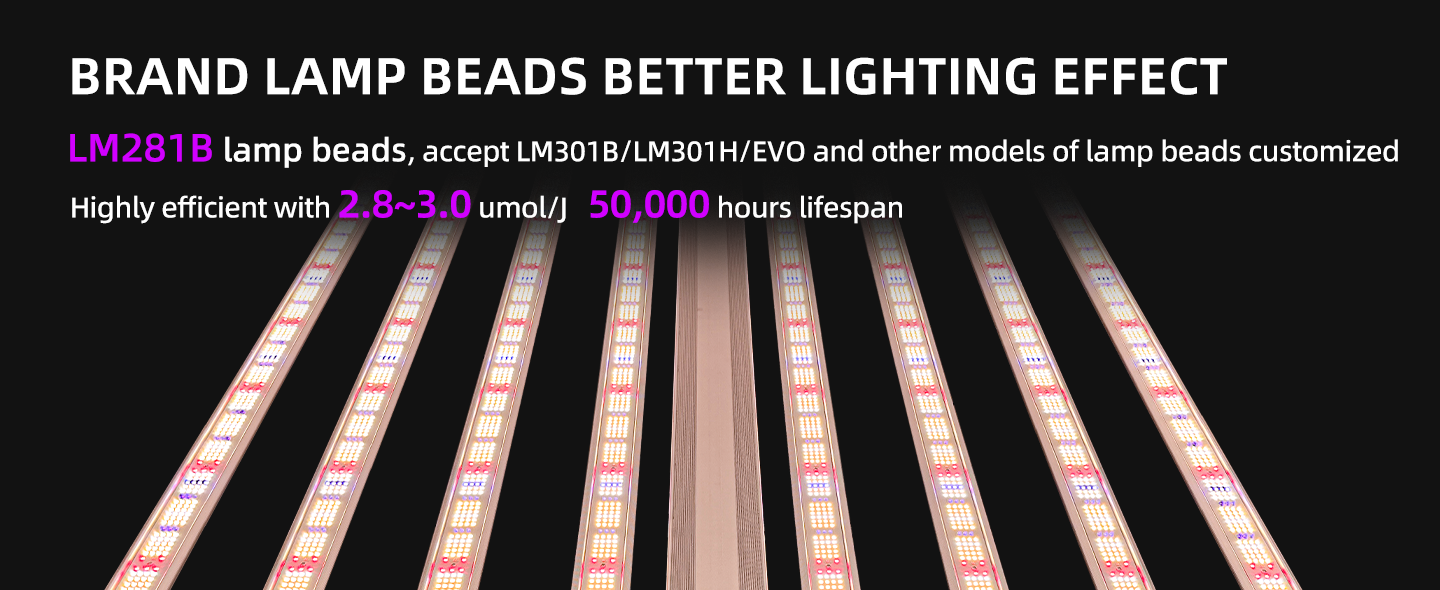 860W+UV 4×4ft LED Grow Light-AD82-860W-2U2-110